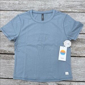 Vuori Slate Blue Short Sleeve Tee